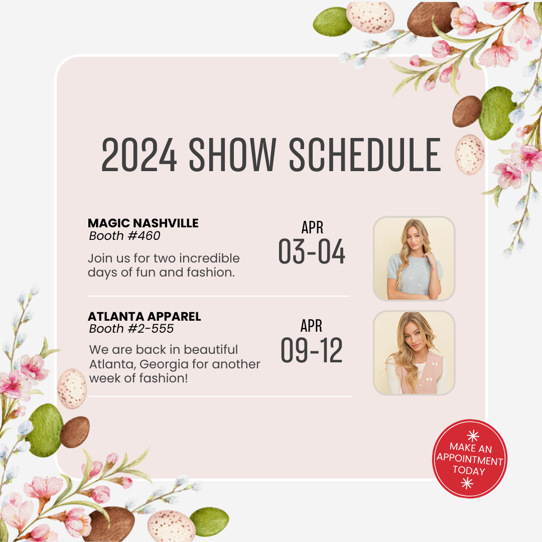 2024 Show Schedule